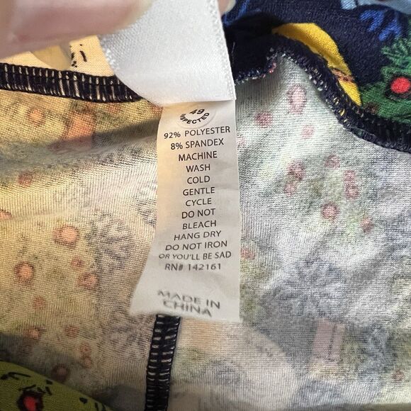 LuLaRoe Leggings Christmas Tree White Elephant Presents Holiday Tall Curvy - Picture 5 of 8